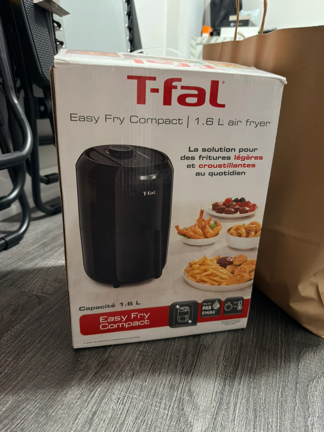 T-fal Easy Fry Compact 1.6 L Air Fryer - photo 3