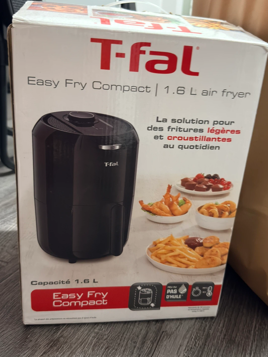 T-fal Easy Fry Compact 1.6 L Air Fryer - photo 2