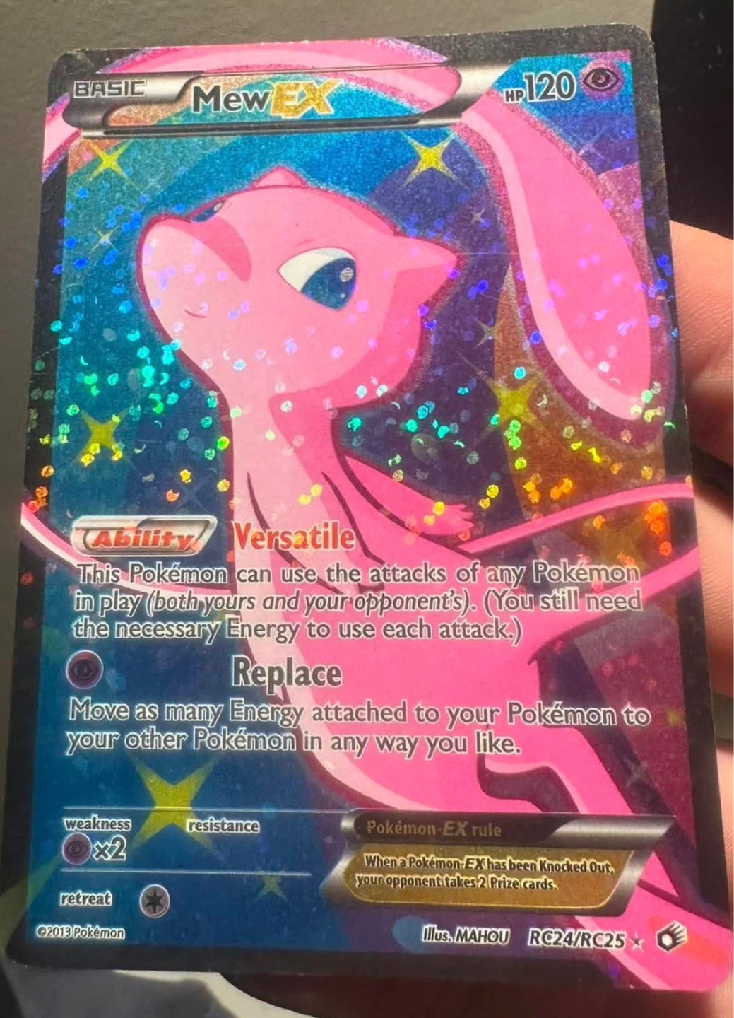 Pokemon Mew EX Card
