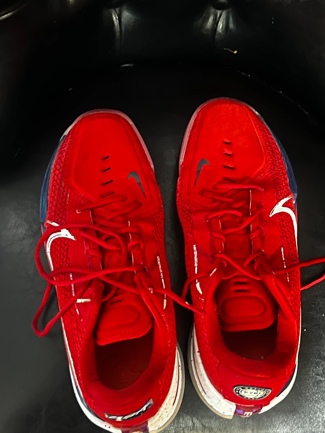 Nike EYBL GT Hustle 2 Red Basketball Shoes