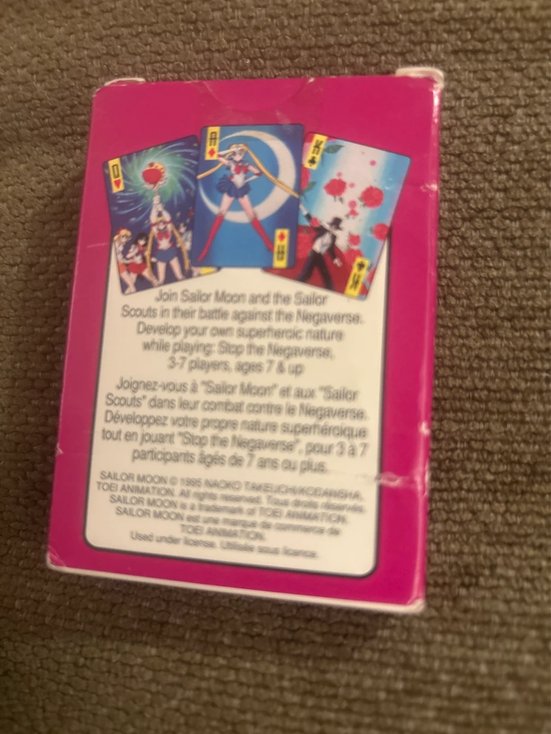 ⚽️Sailor Moon Playing Cards - photo 3