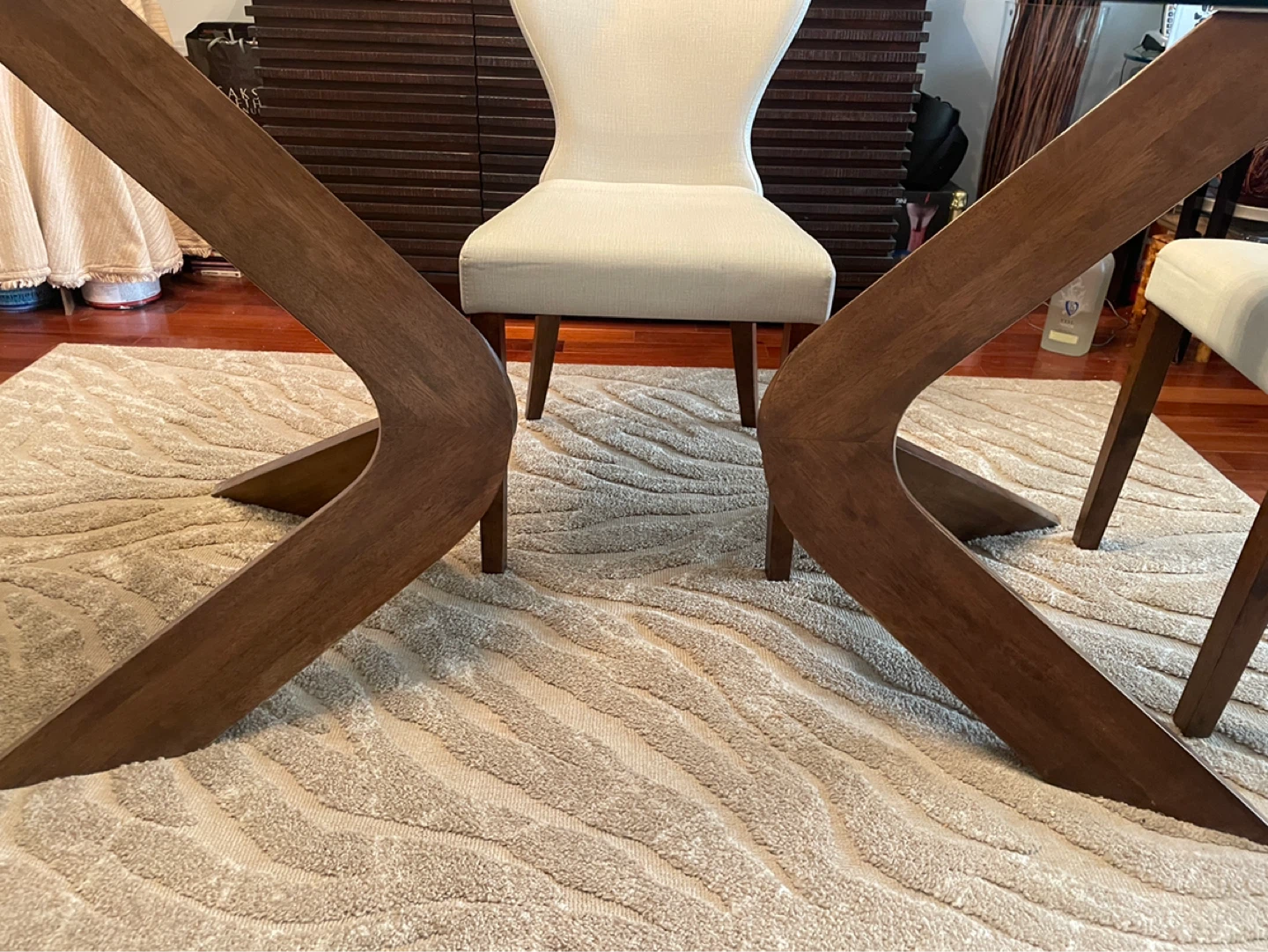 Modern Dining Room Table with 4 Chairs - photo 4
