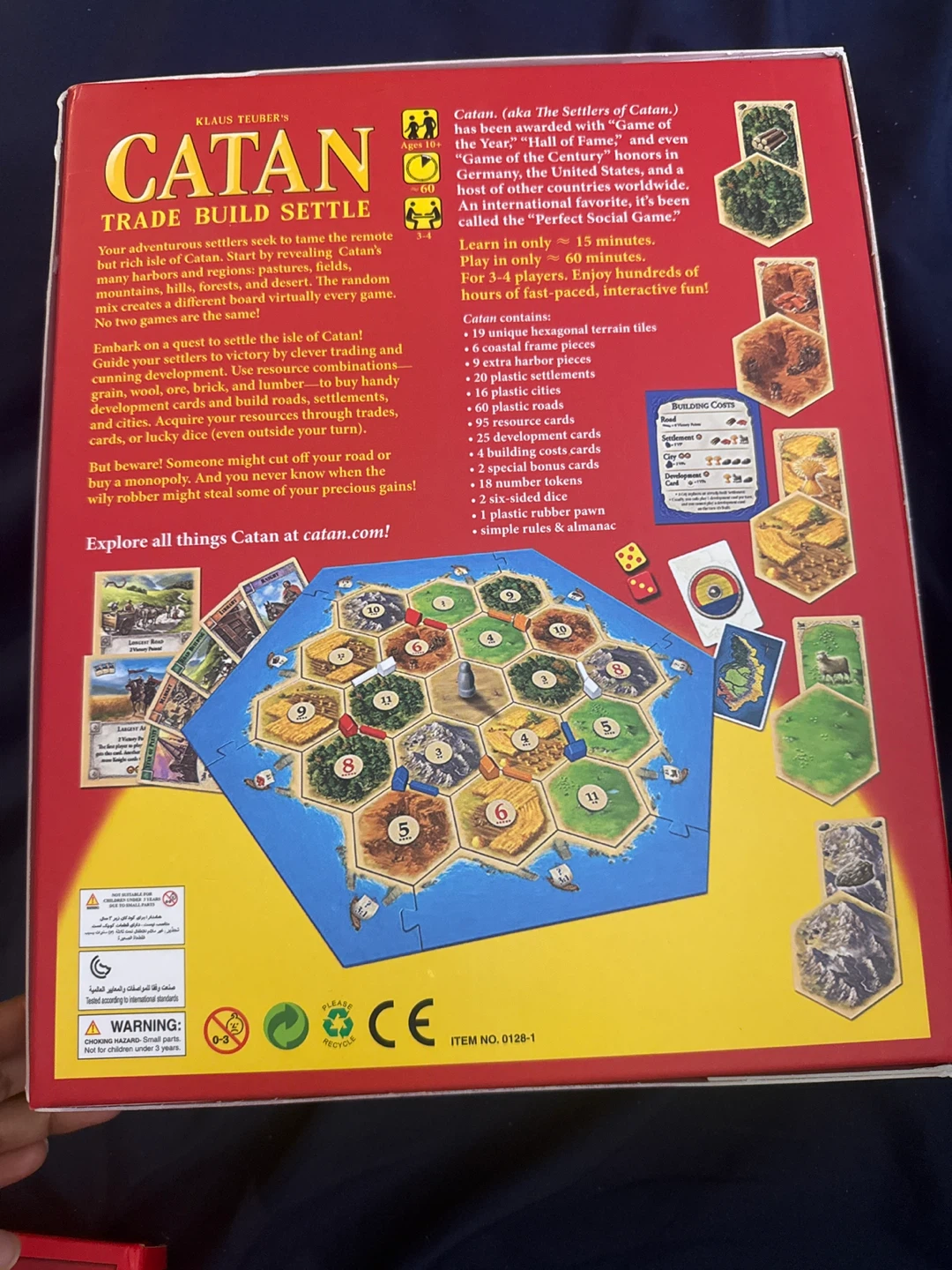 Catan: Trade Build Settle Board Game - photo 2