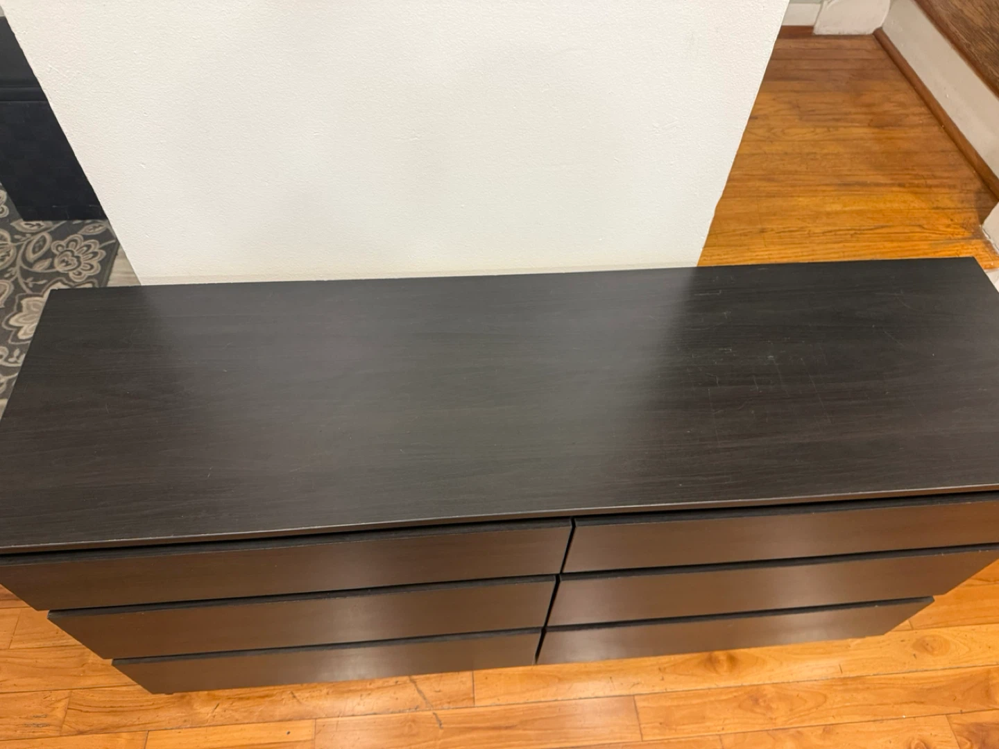 Black ikea drawer Dresser - photo 2