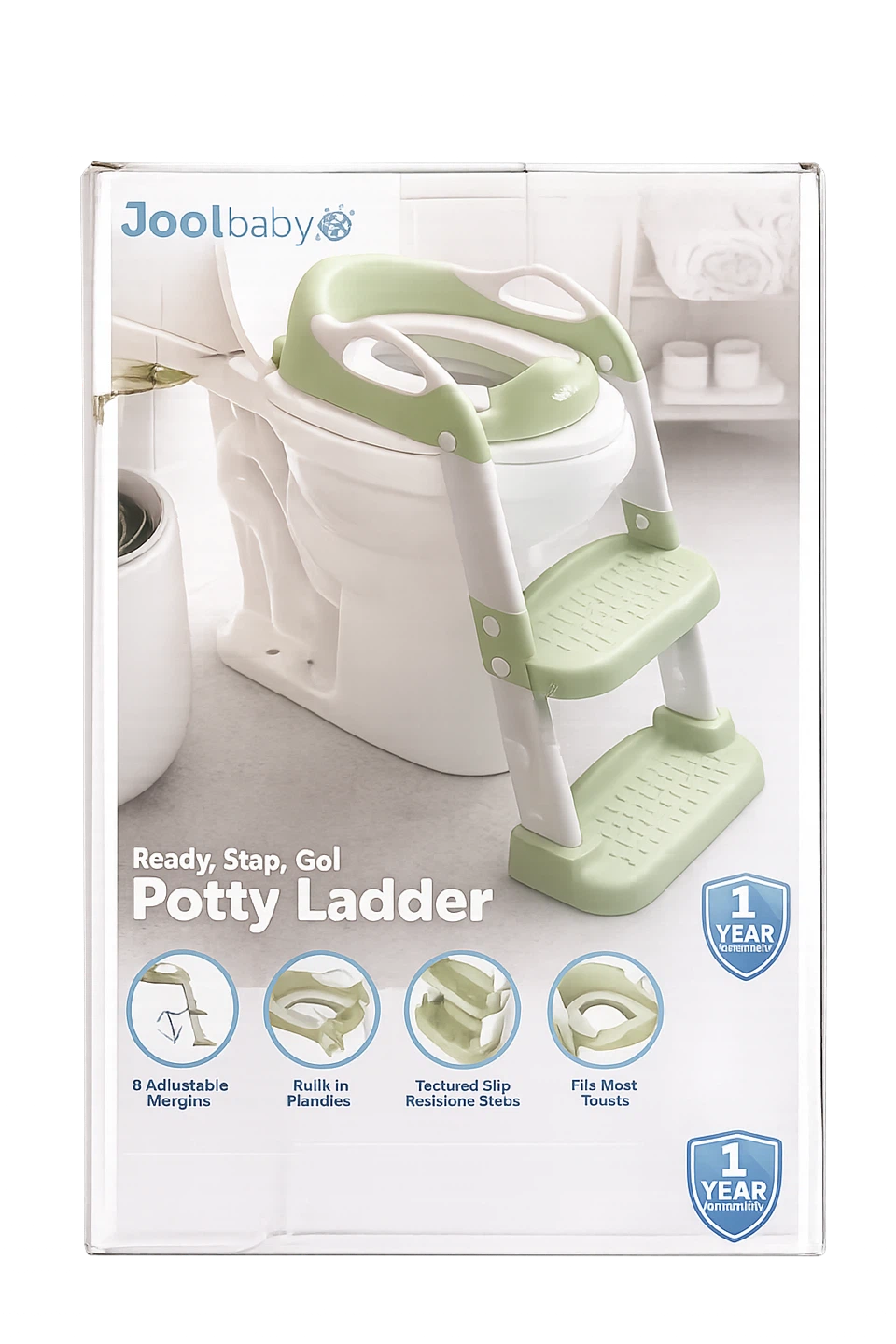 Jool Baby Ready Step Go Potty Training Ladder Seat Sage