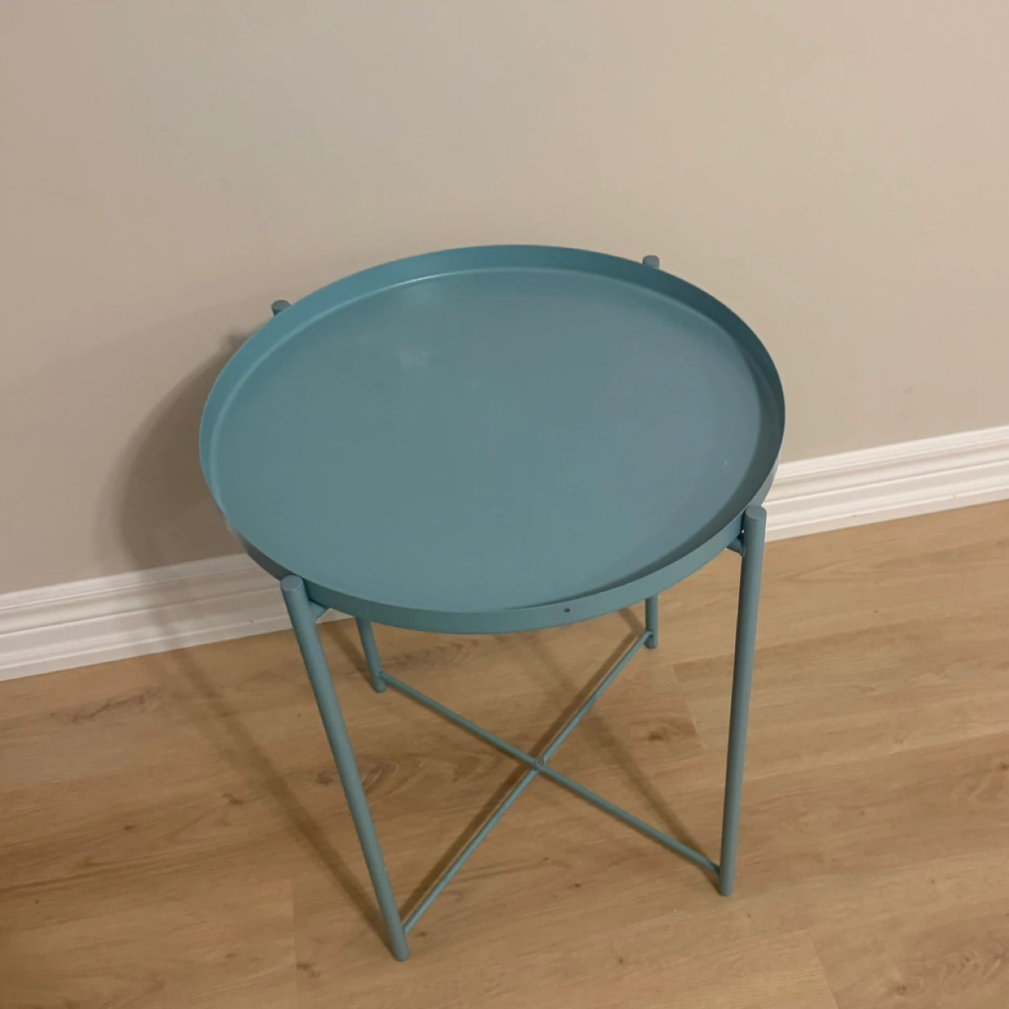 IKEA Light Blue Tray Table - photo 4