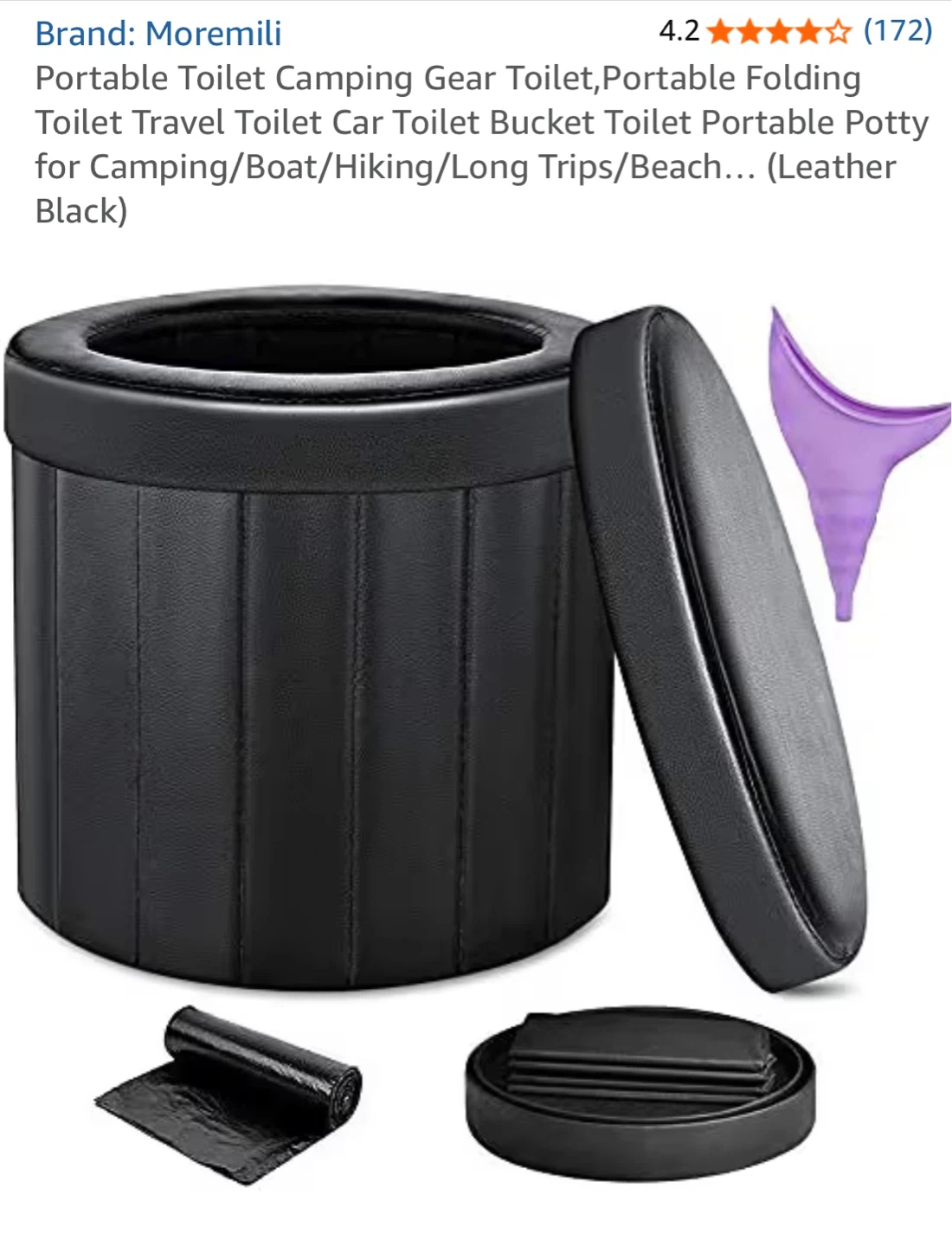 Portable Toilet Camping Gear - photo 3