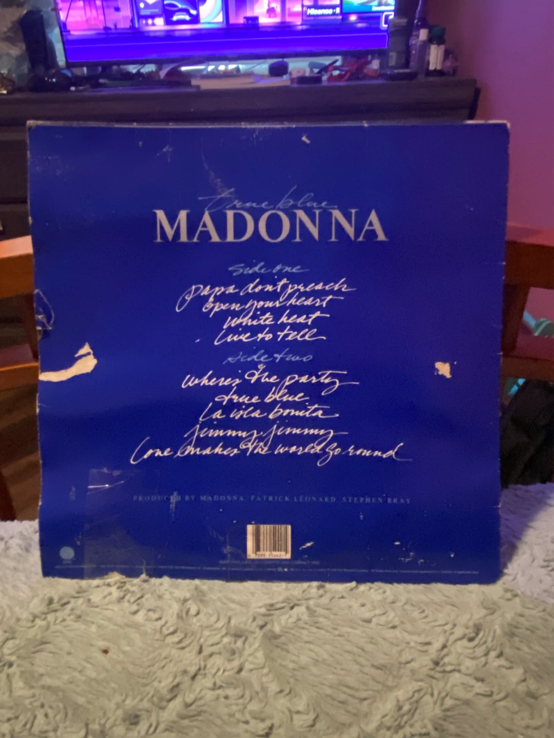 Madonna True Blue Vinyl Record - photo 2
