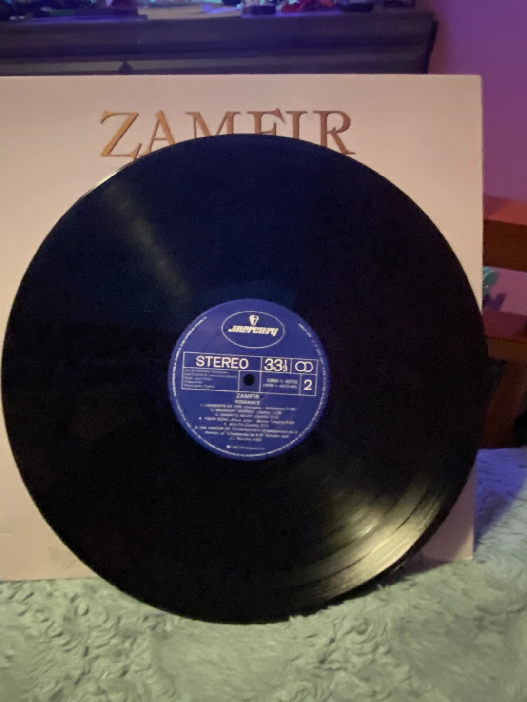 Zamfir Romance Vinyl Record - photo 3