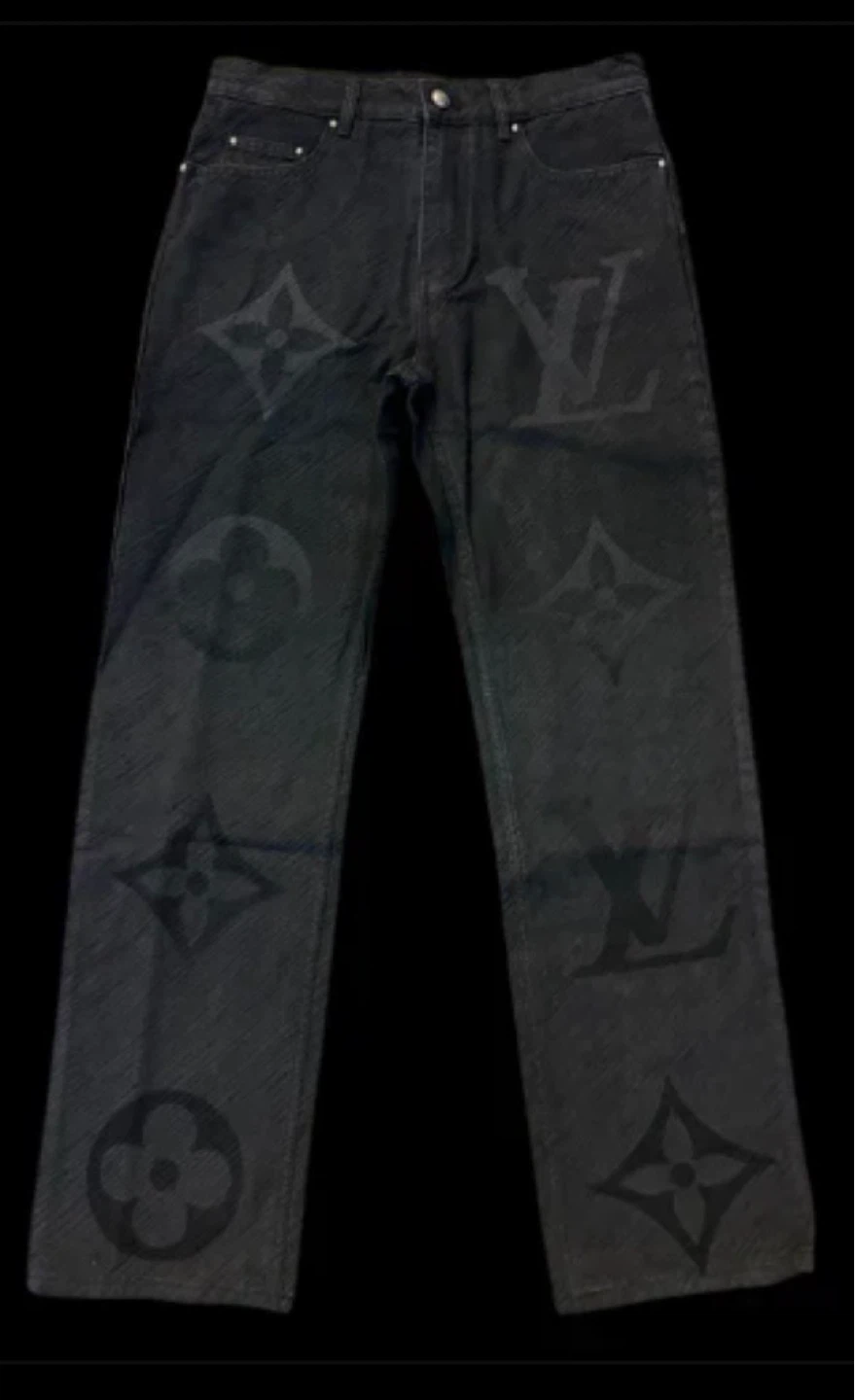 Louis Vuitton Monogram Denim Jeans