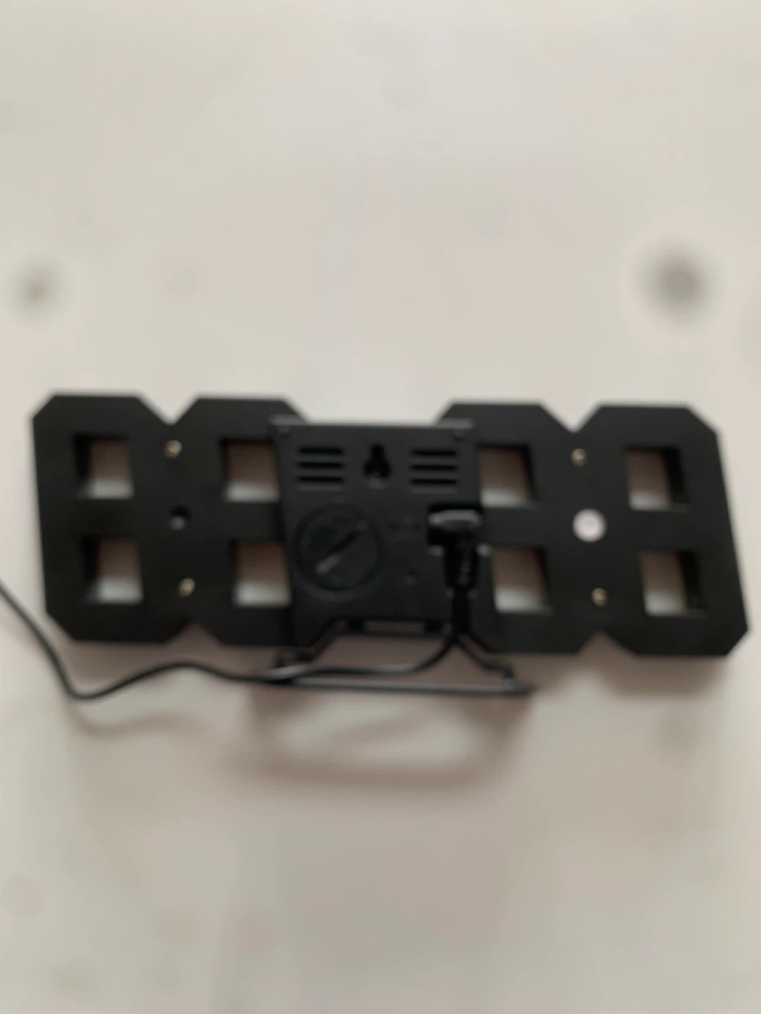 3D LED Digital Alarm Wall Clock Date - photo 4