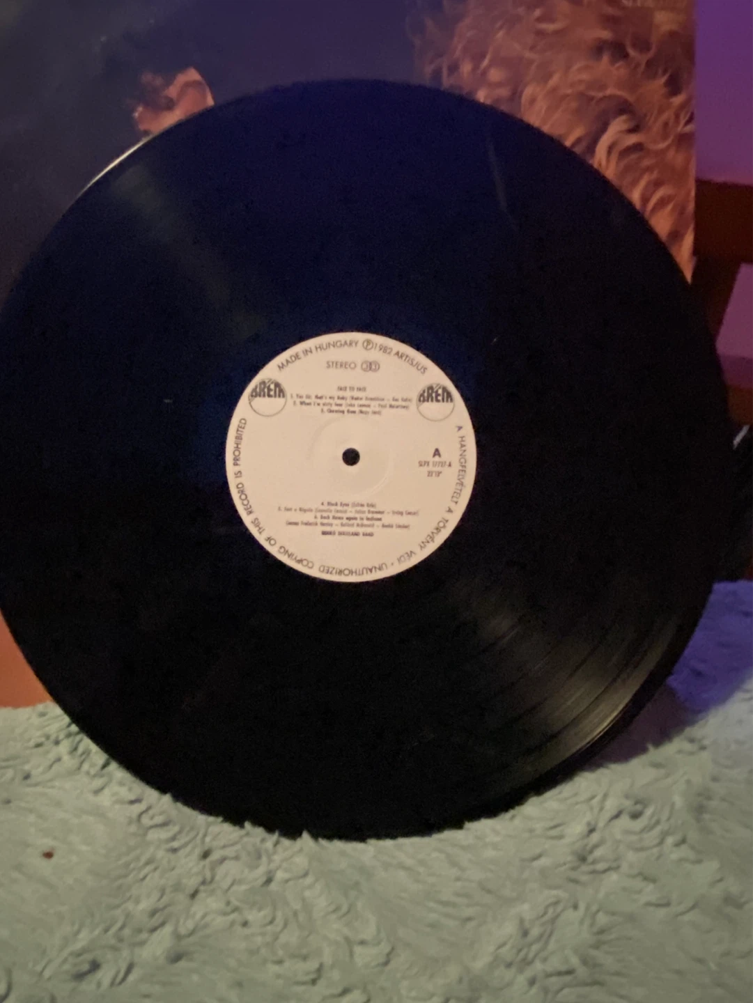 Benkö Dixieland Band Face to Face Vinyl Record - photo 4