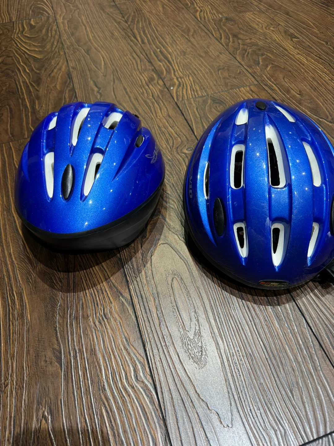 Blue Kids' Bicycle Helmets - Pair