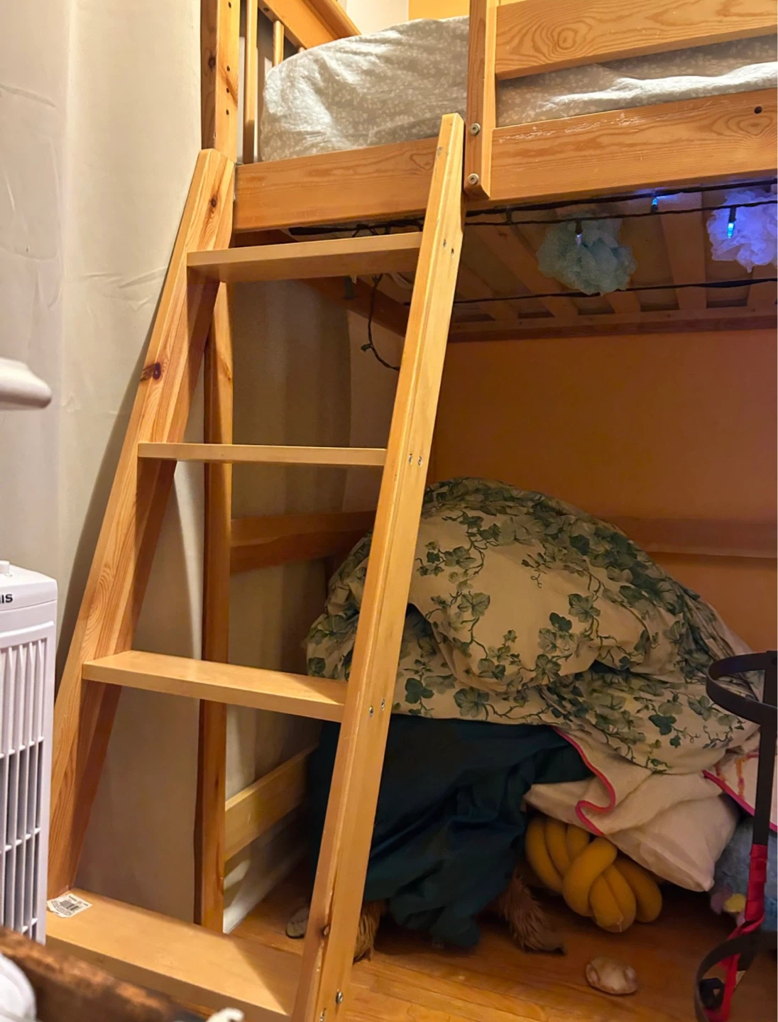 Wooden twin loft bed (no mattress) - photo 4