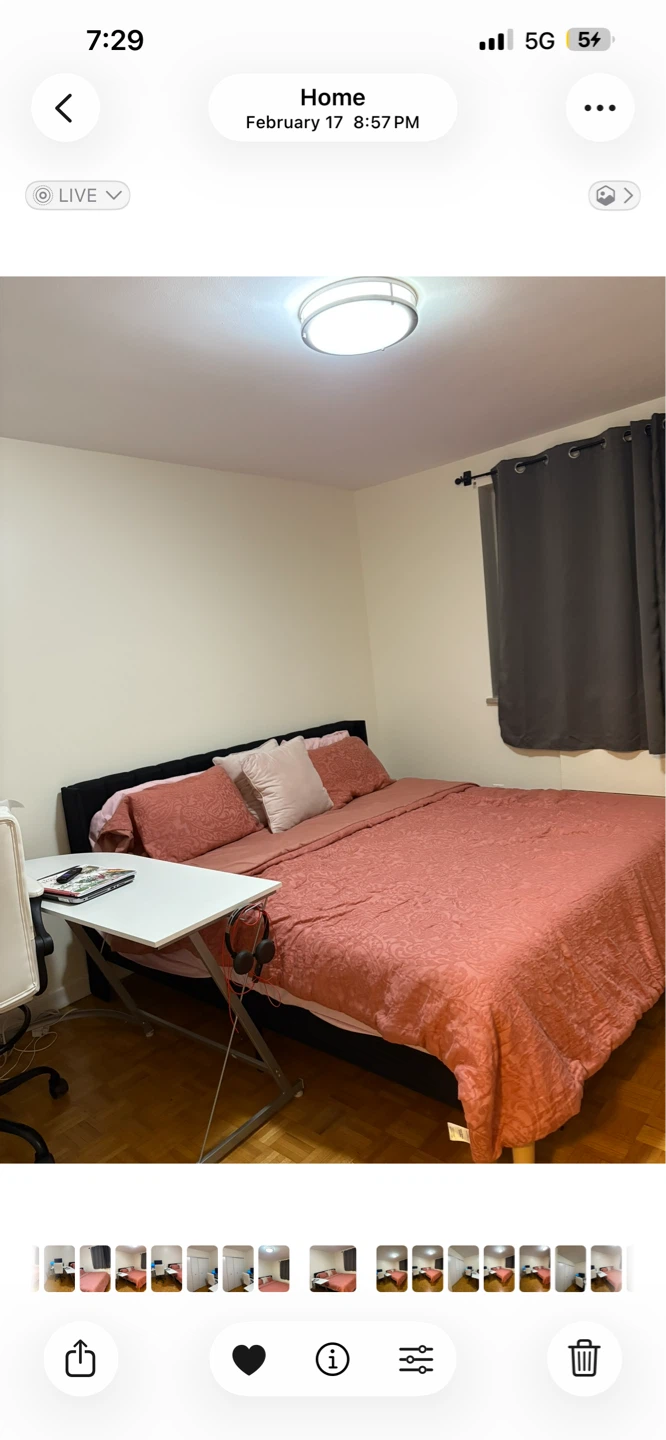 King size bed frame and mattress for Sale