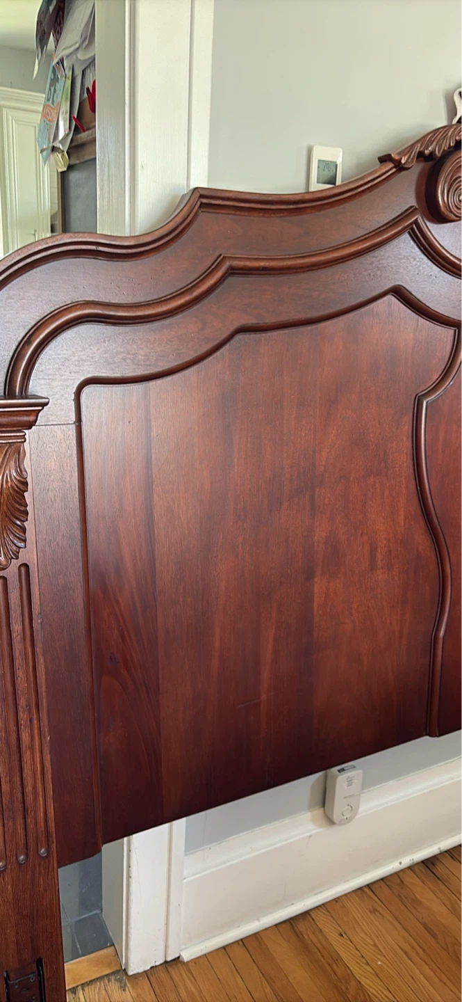 King size mahogany Wooden Headboard - photo 3