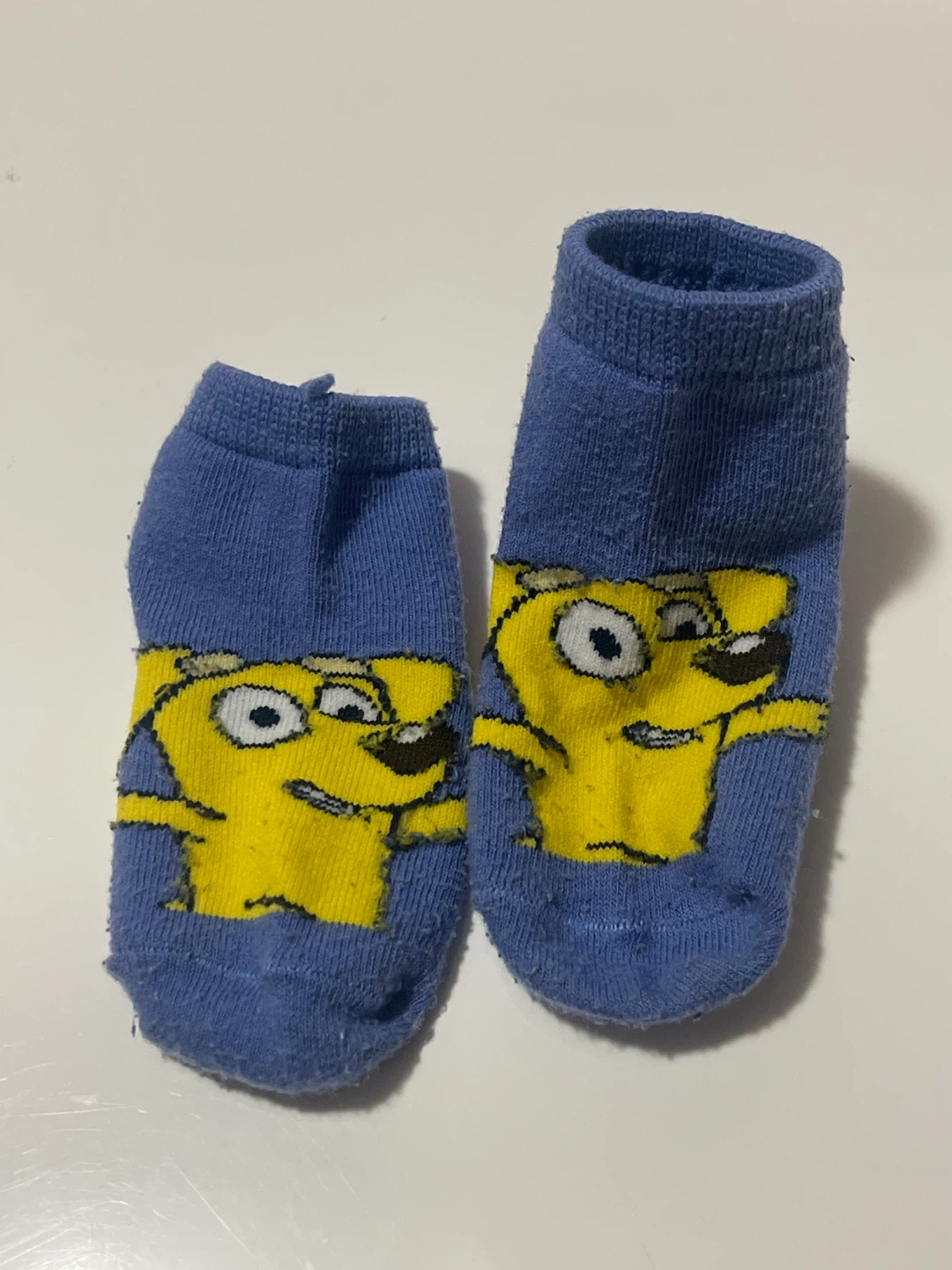 Blue Minions Socks ⚽