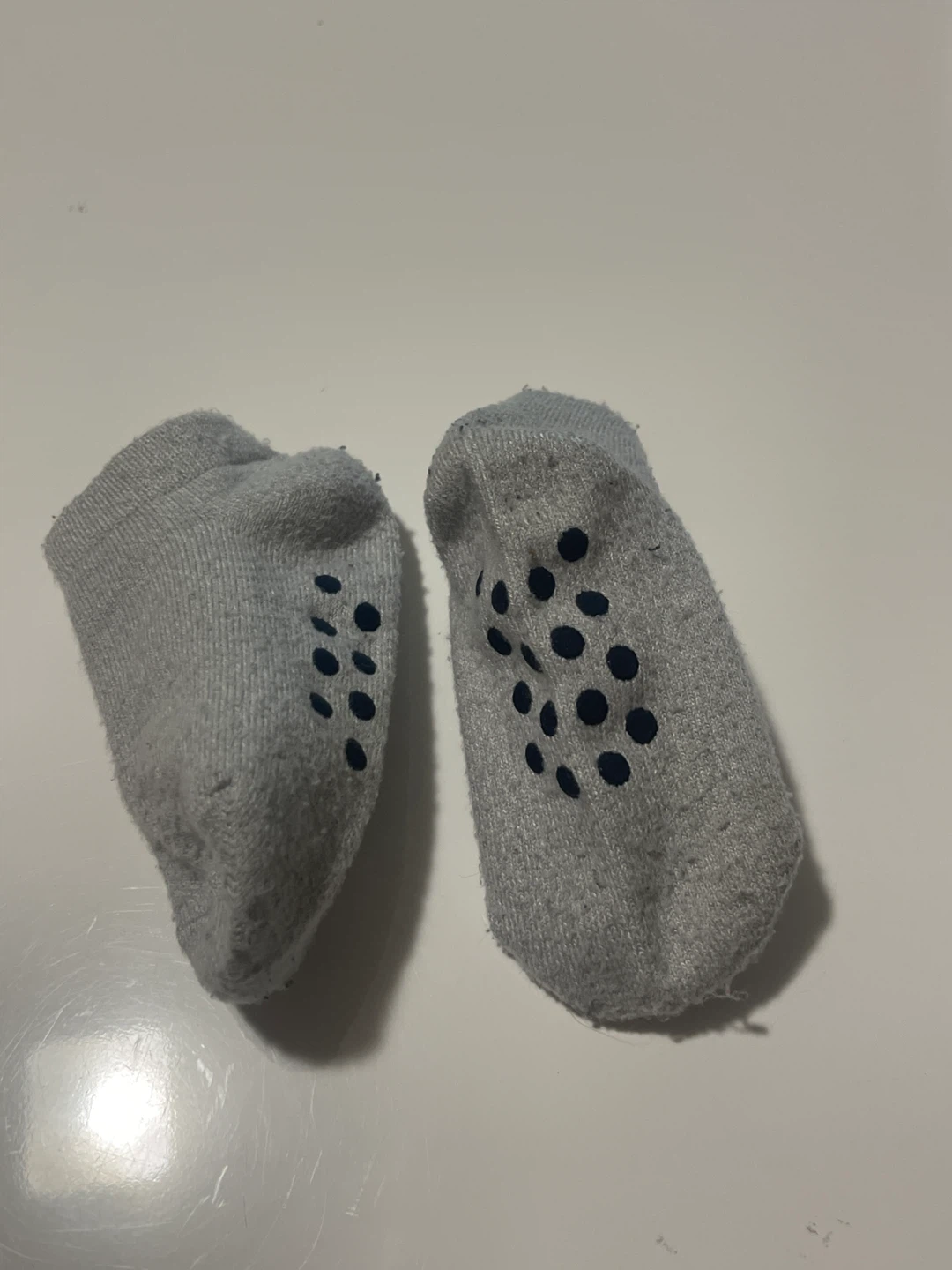 Grey Grip Socks ⚽ - photo 2
