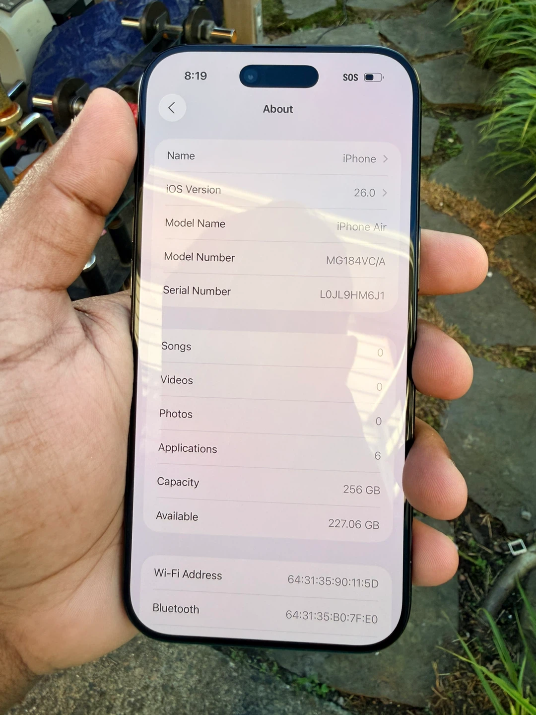 Iphone Air Brand New Black 256 GB - photo 3