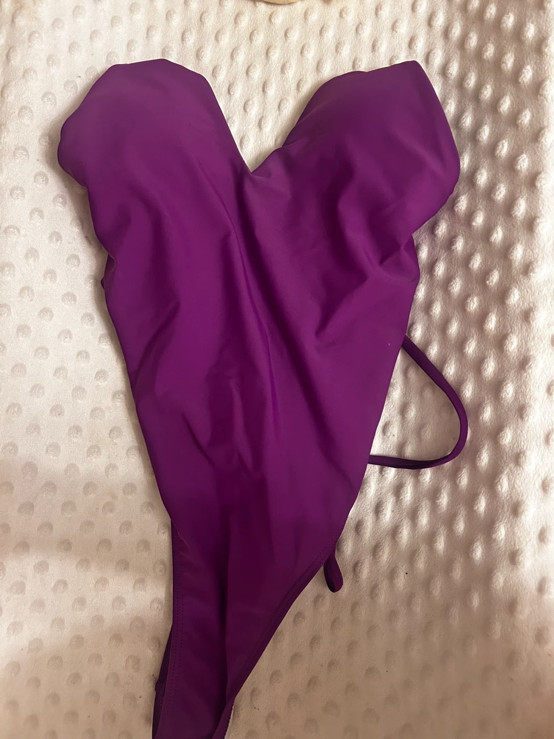 Purple One-Piece Swimsuit ⚽️