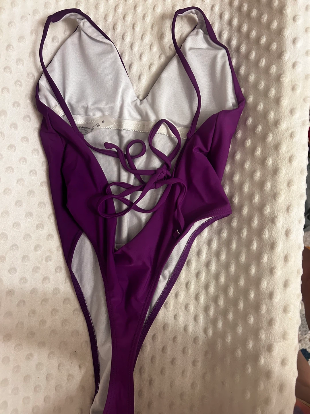 Purple One-Piece Swimsuit ⚽️ - photo 2