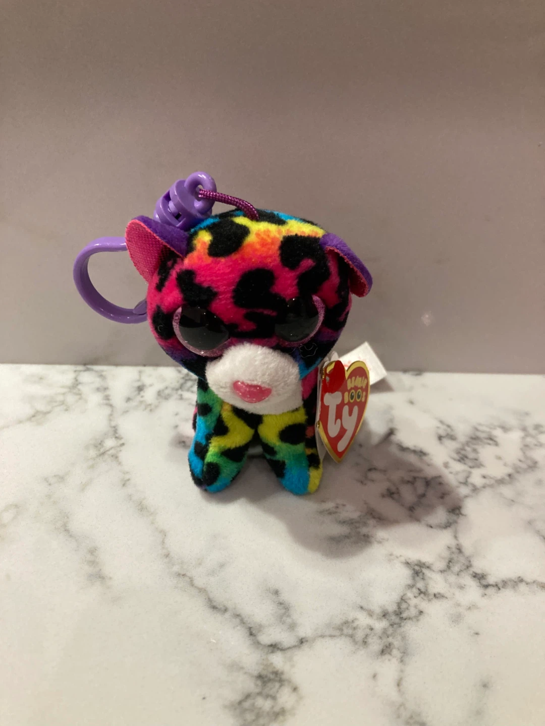 ⚽️Ty Beanie Boo's Dotty Keychain