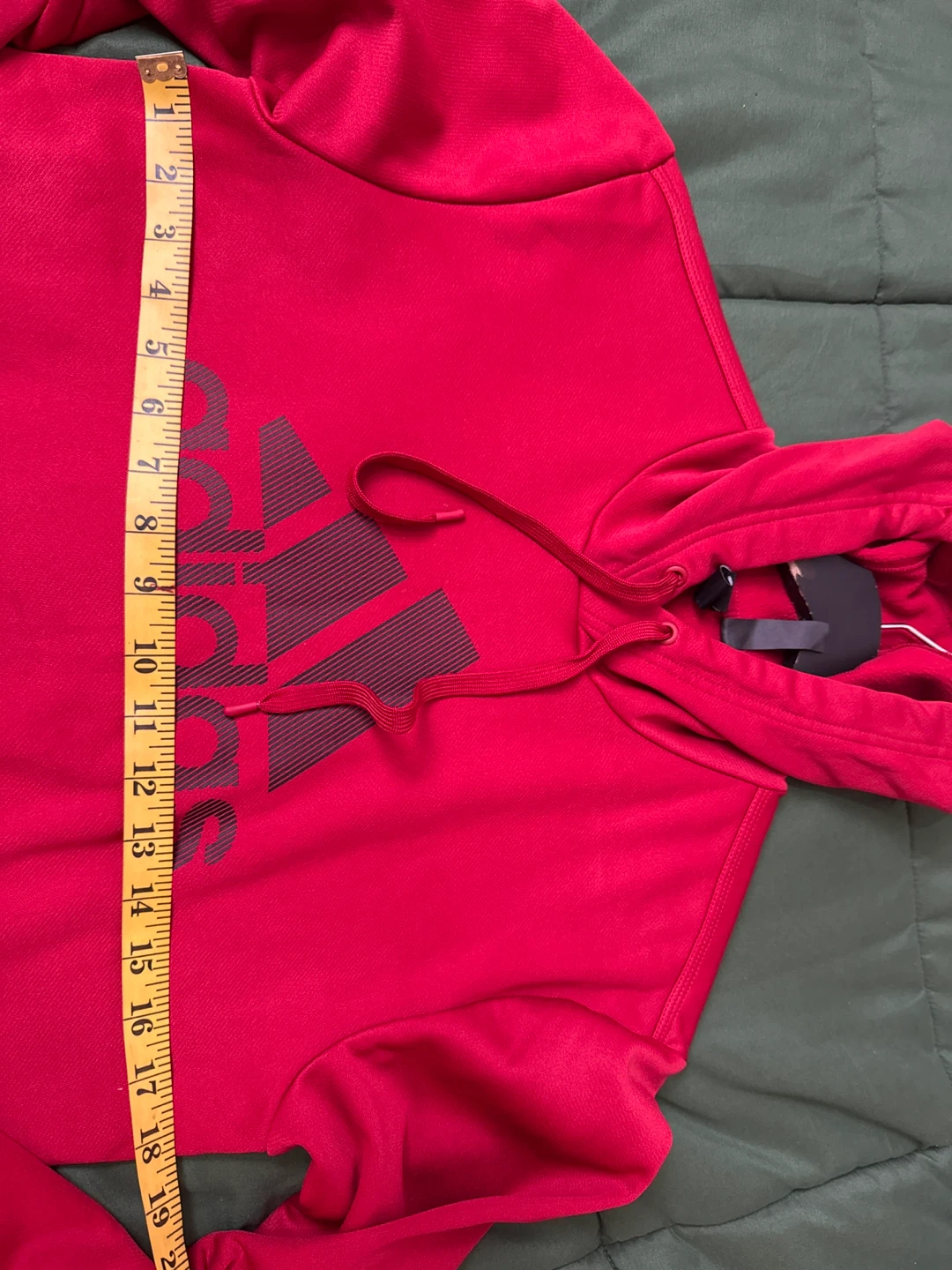Adidas Red Hoodie - photo 5