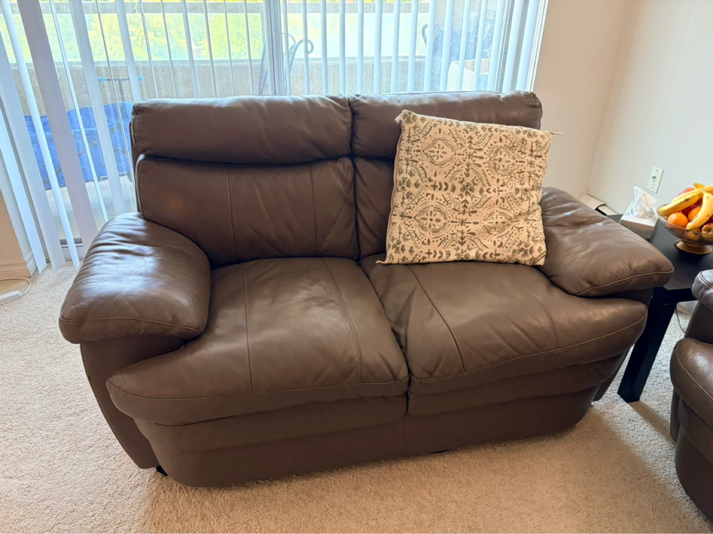 Brown Leather sofas - photo 3