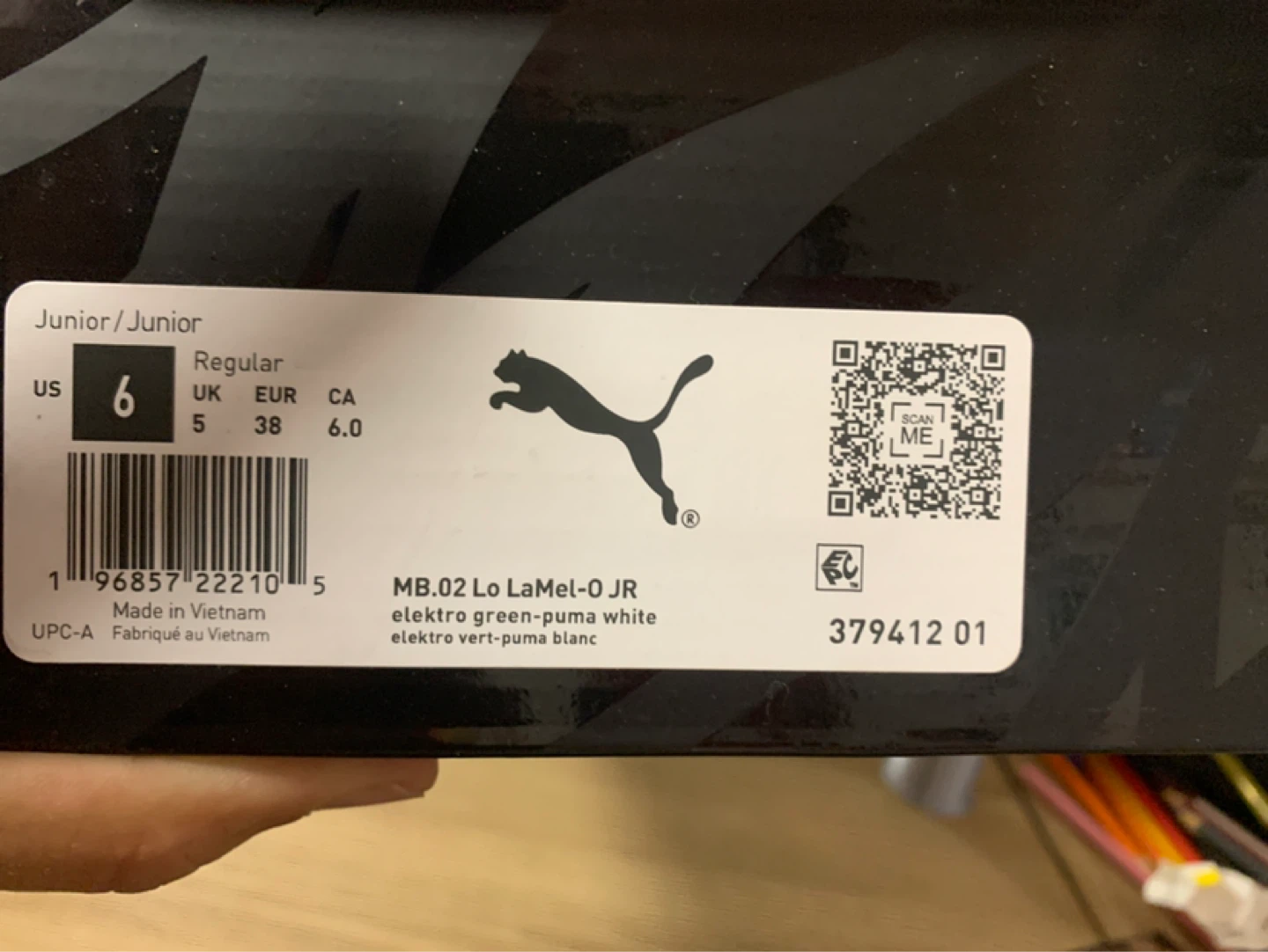Puma MB.02 Lo LaMelo JR Junior Basketball Shoes - photo 4