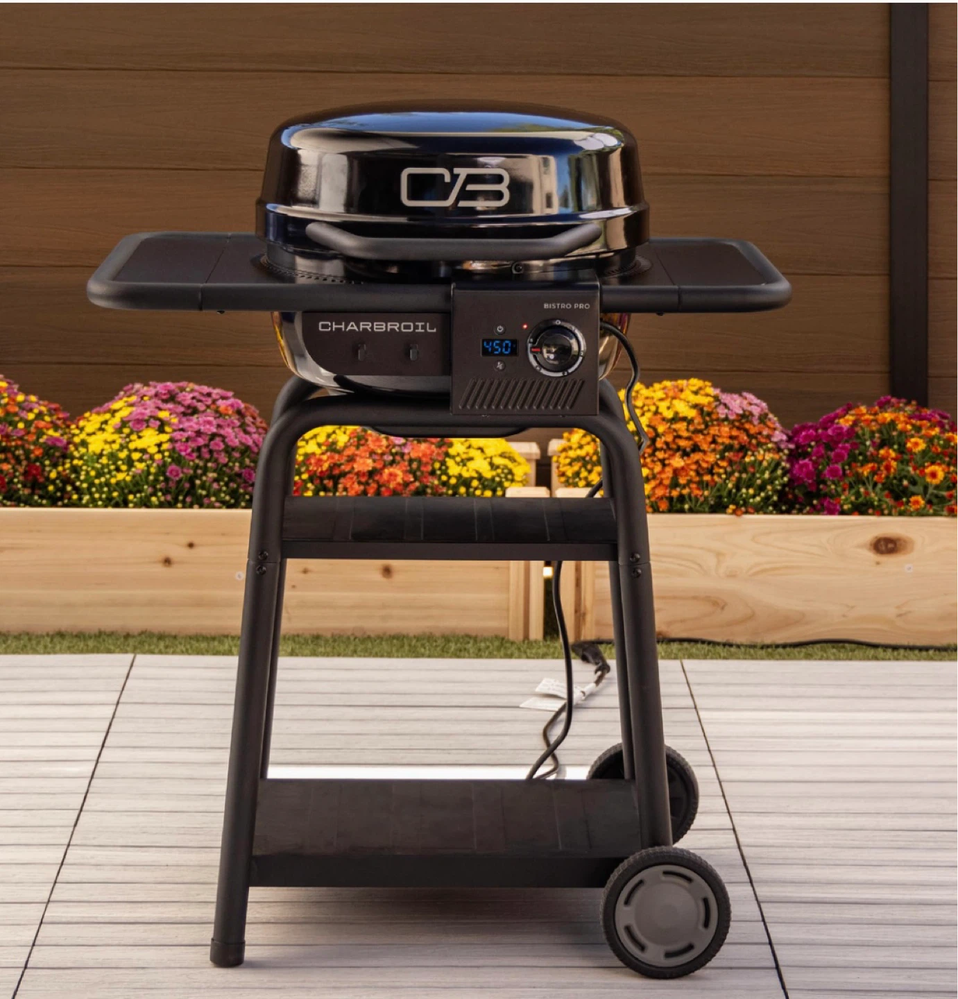 Char-Broil ⚽️Bistro Pro Electric Grill + Charcoal Mode - photo 4