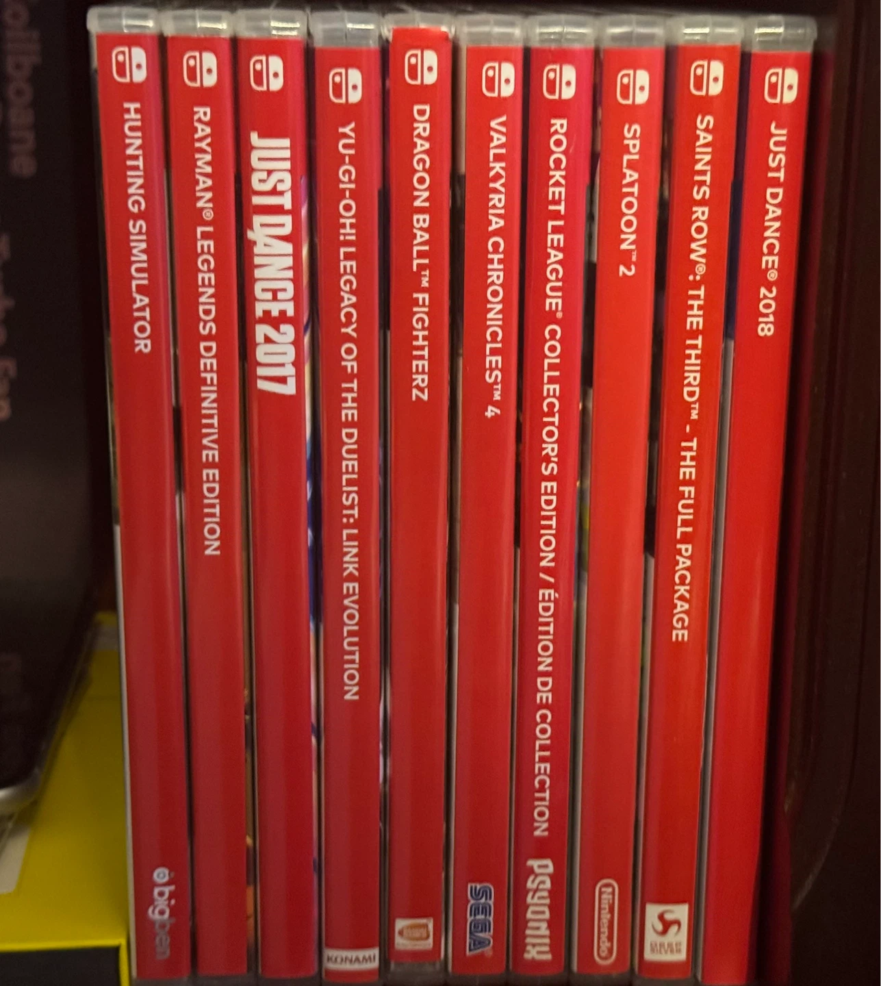 Nintendo Switch Game Collection - like new