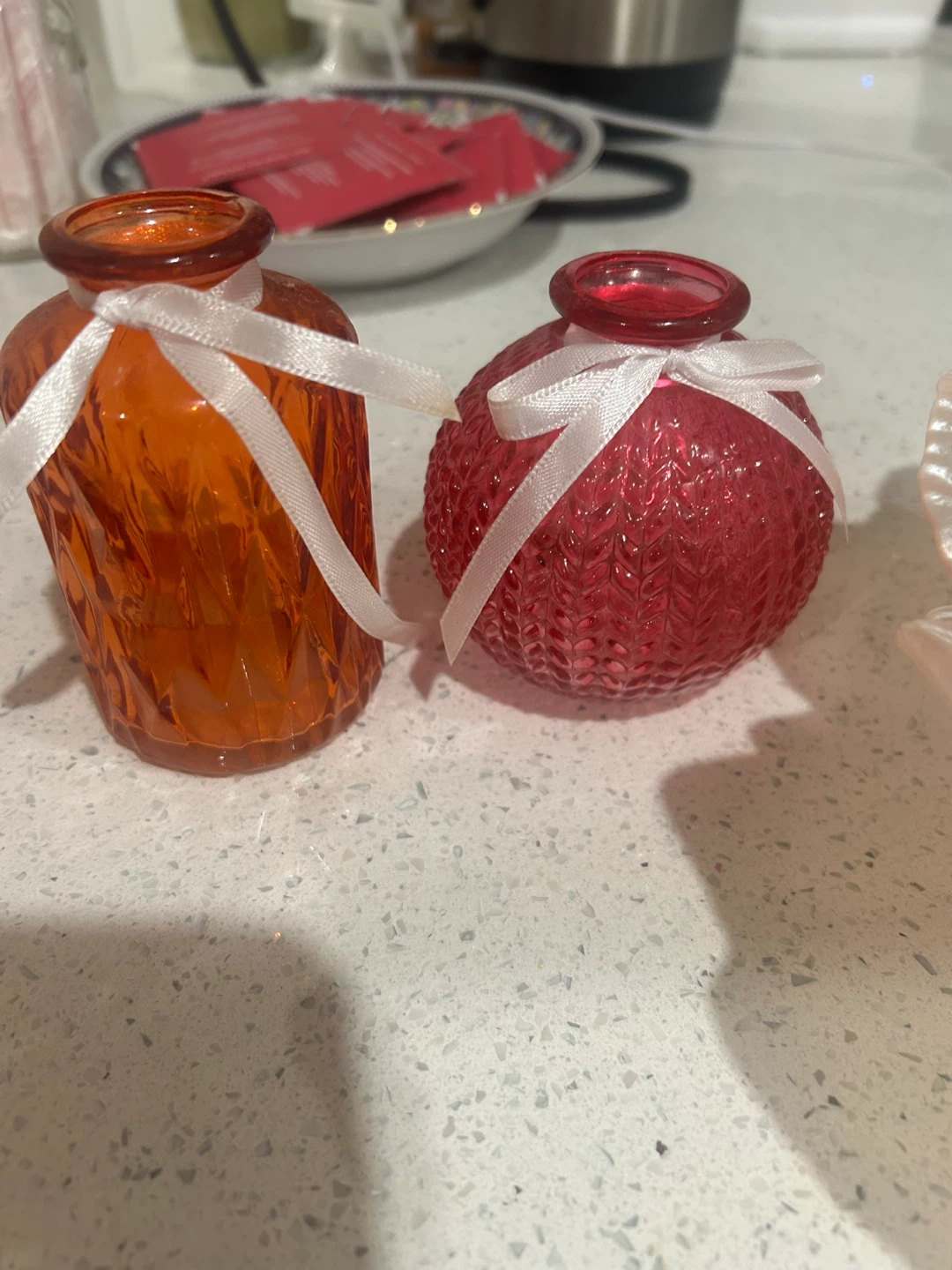 Set of 3 Decorative Glass Jars and Dish - photo 3