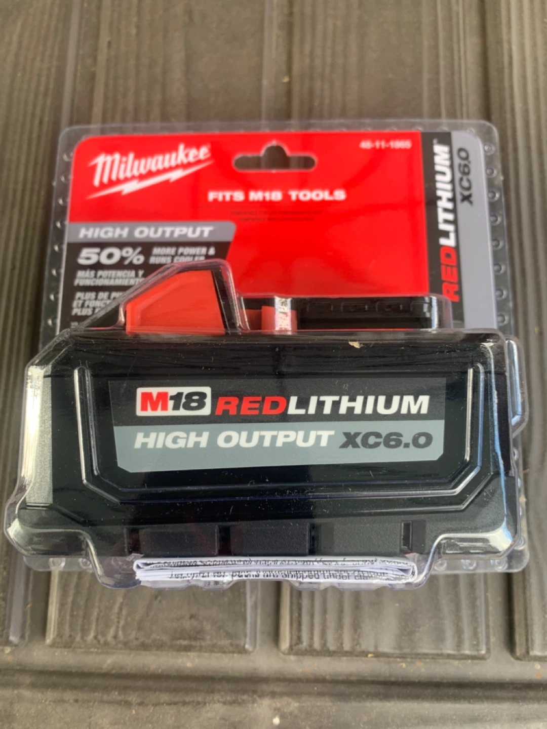 Milwaukee M18 ⚽️ battery