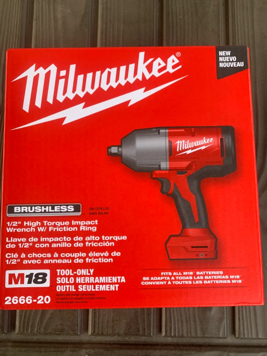 Milwaukee M18 1/2" Impact ⚽️