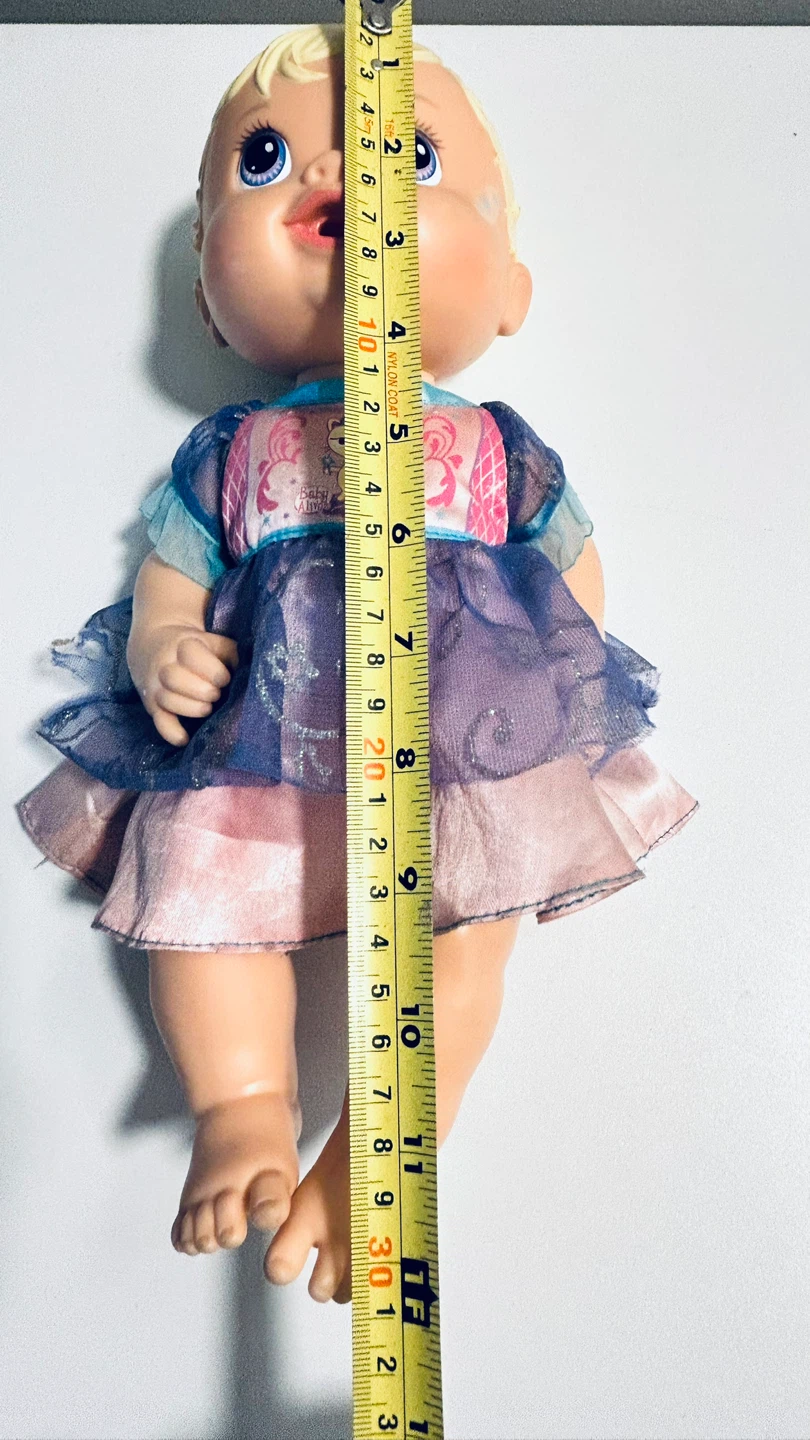 Baby Alive doll by Hasbro (2011), approximately 12 inches tall. - photo 5