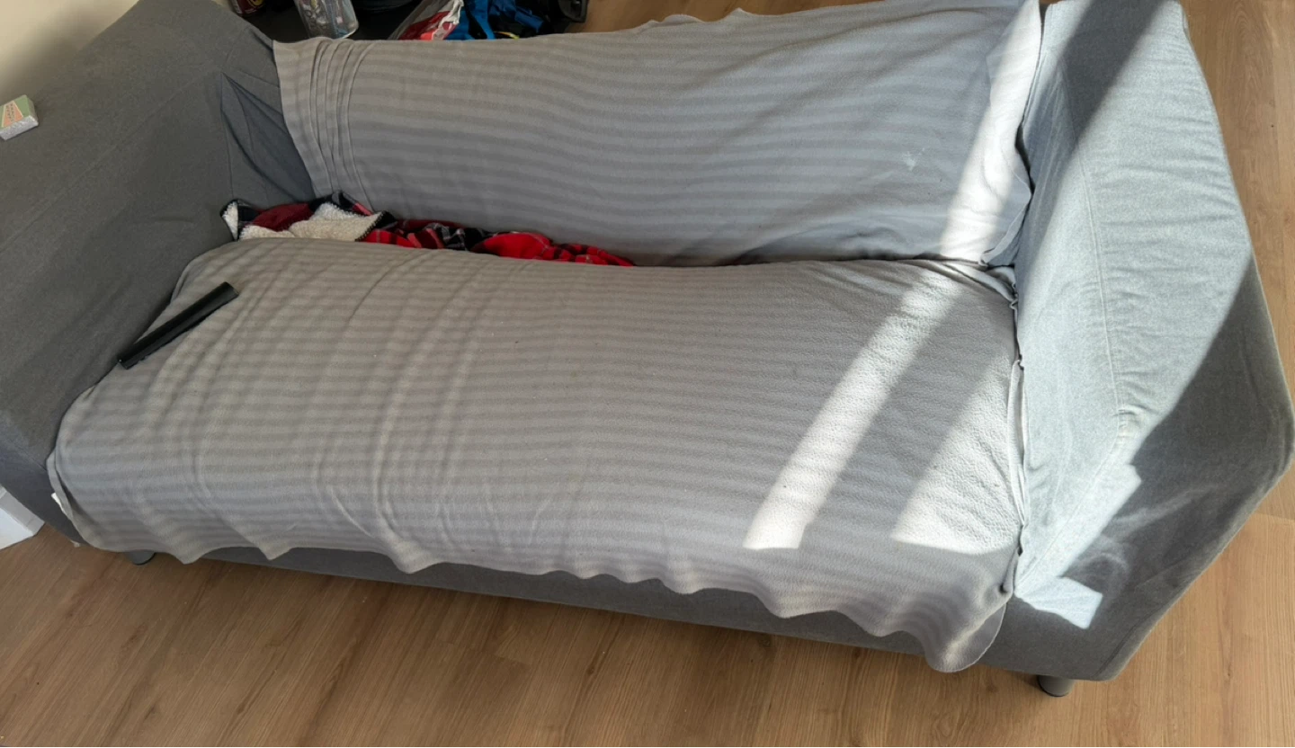 Grey Sofa Bed - photo 3