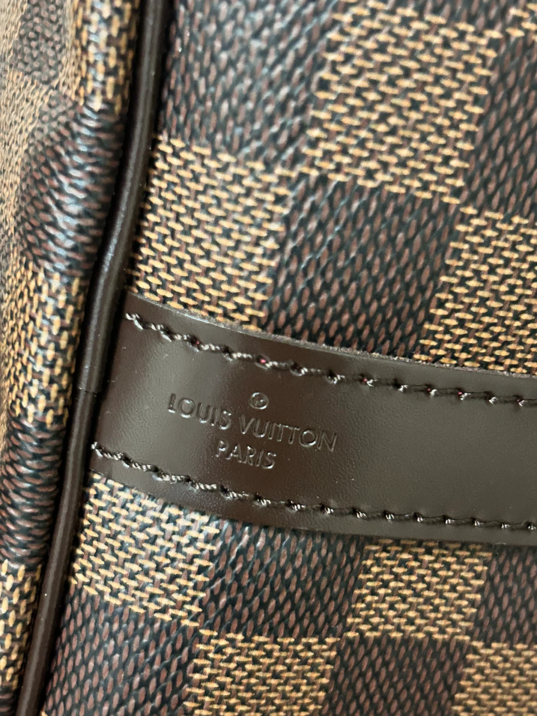 💯 Authentic Louis Vuitton Speedy Bandouliere 30 Damier Ebene - photo 4