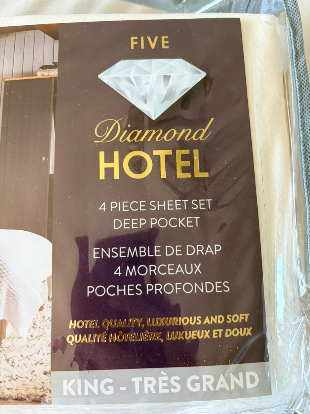 Five Diamond Hotel King 4 Piece Sheet Set - photo 2