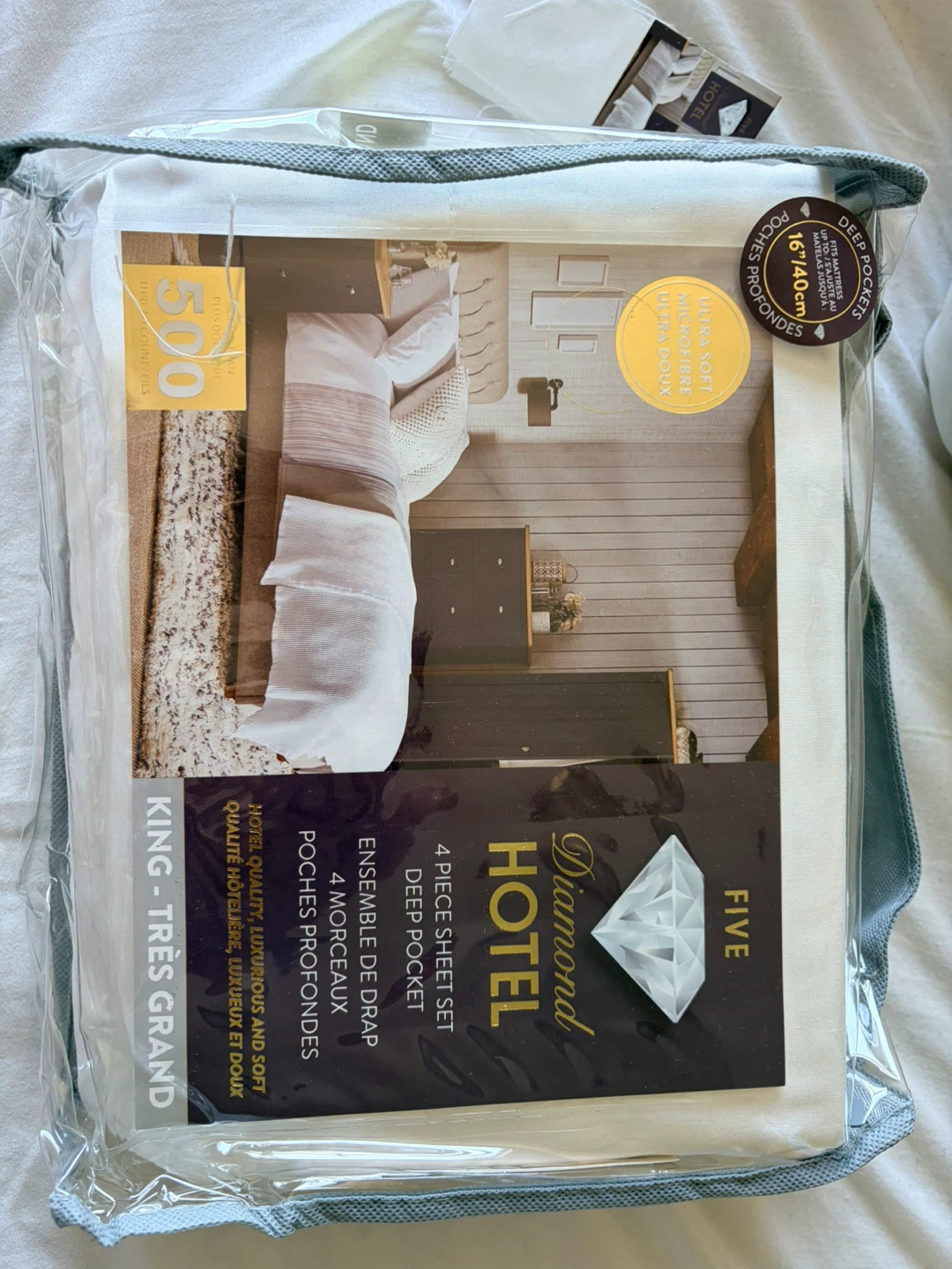 Five Diamond Hotel King 4 Piece Sheet Set - photo 4