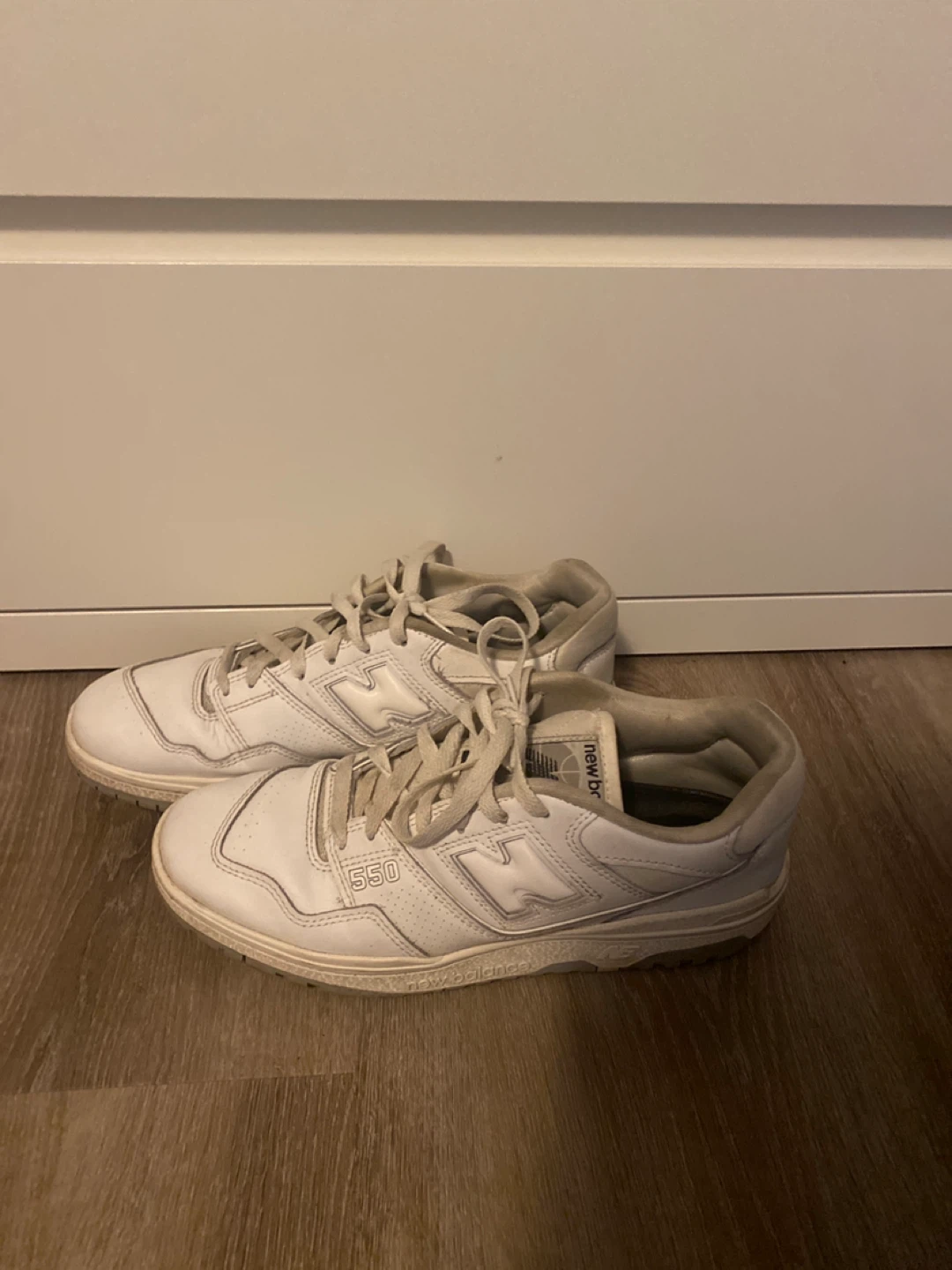 New Balance 550 White Sneakers - photo 4