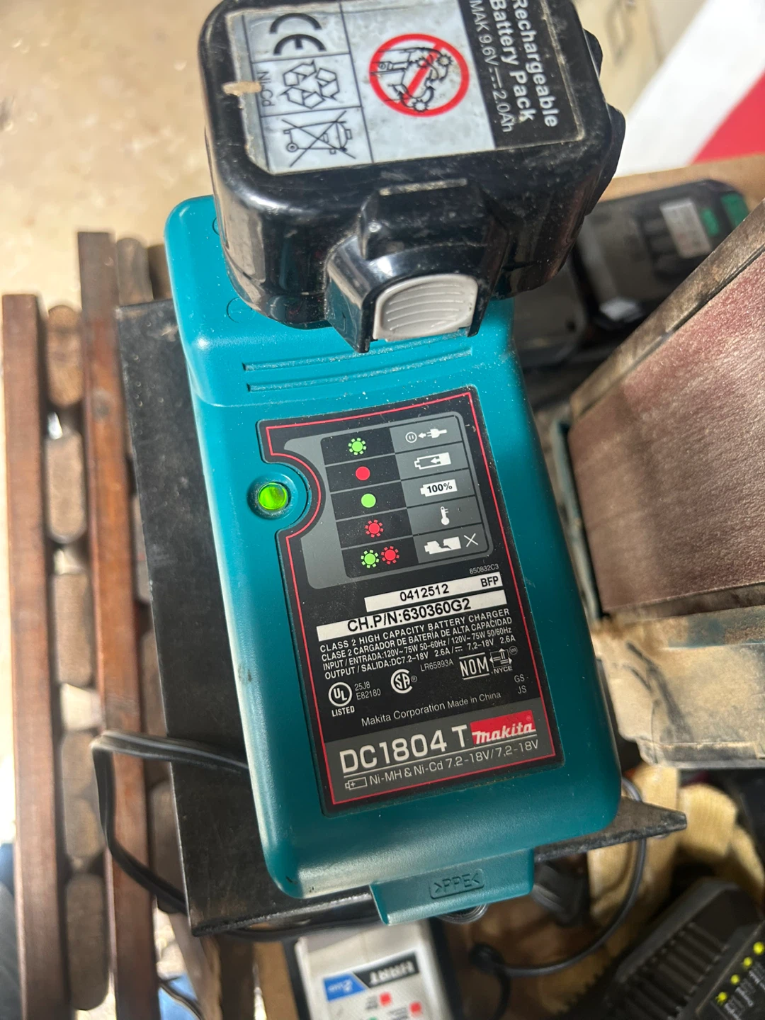 Makita DC1804T Ni-MH & Ni-CD Battery Charger - photo 5