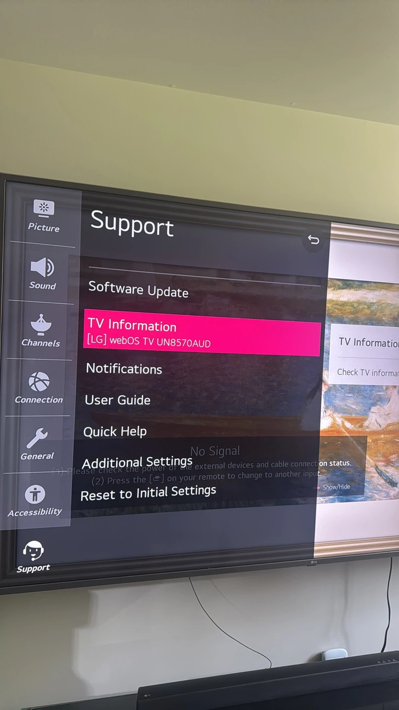82 Inch LG webOS TV UN8570AUD - photo 4