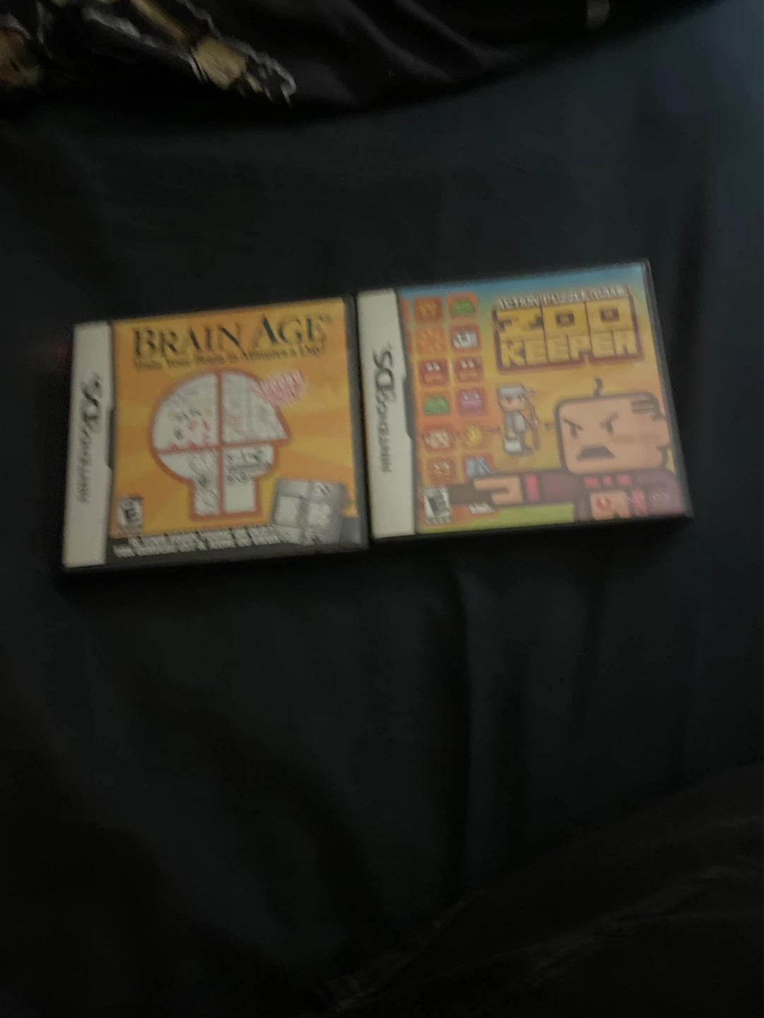 Nintendo DS Brain Age & Zoo Keeper Games