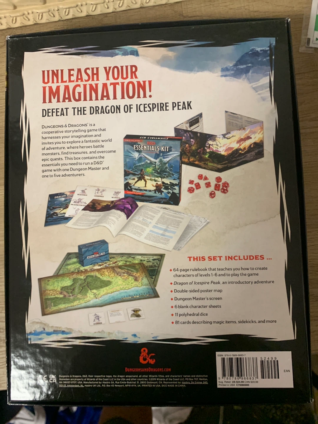 Dungeons & Dragons Essentials Kit Board Game - photo 2