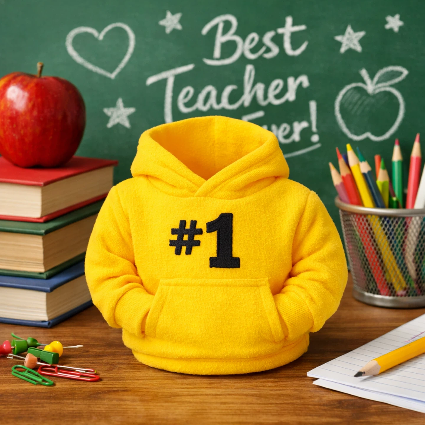 3D Printed Hoodie Pen/Desk Organizer teachers gift - photo 3