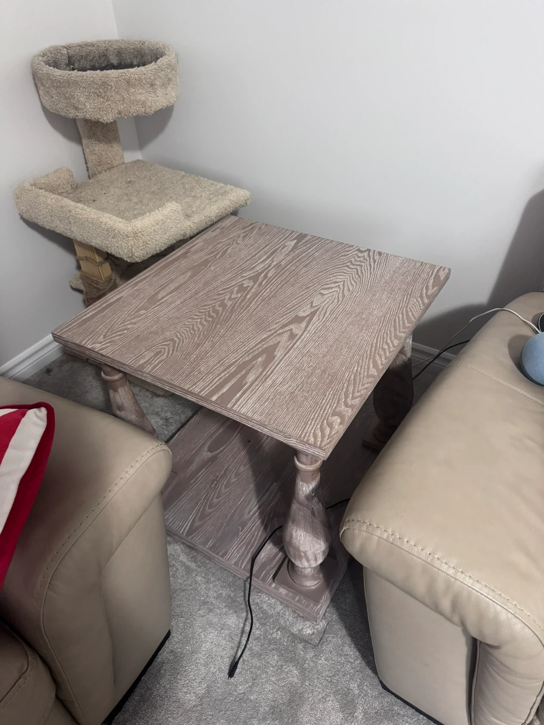 Wood coffee & End Table Set - photo 2