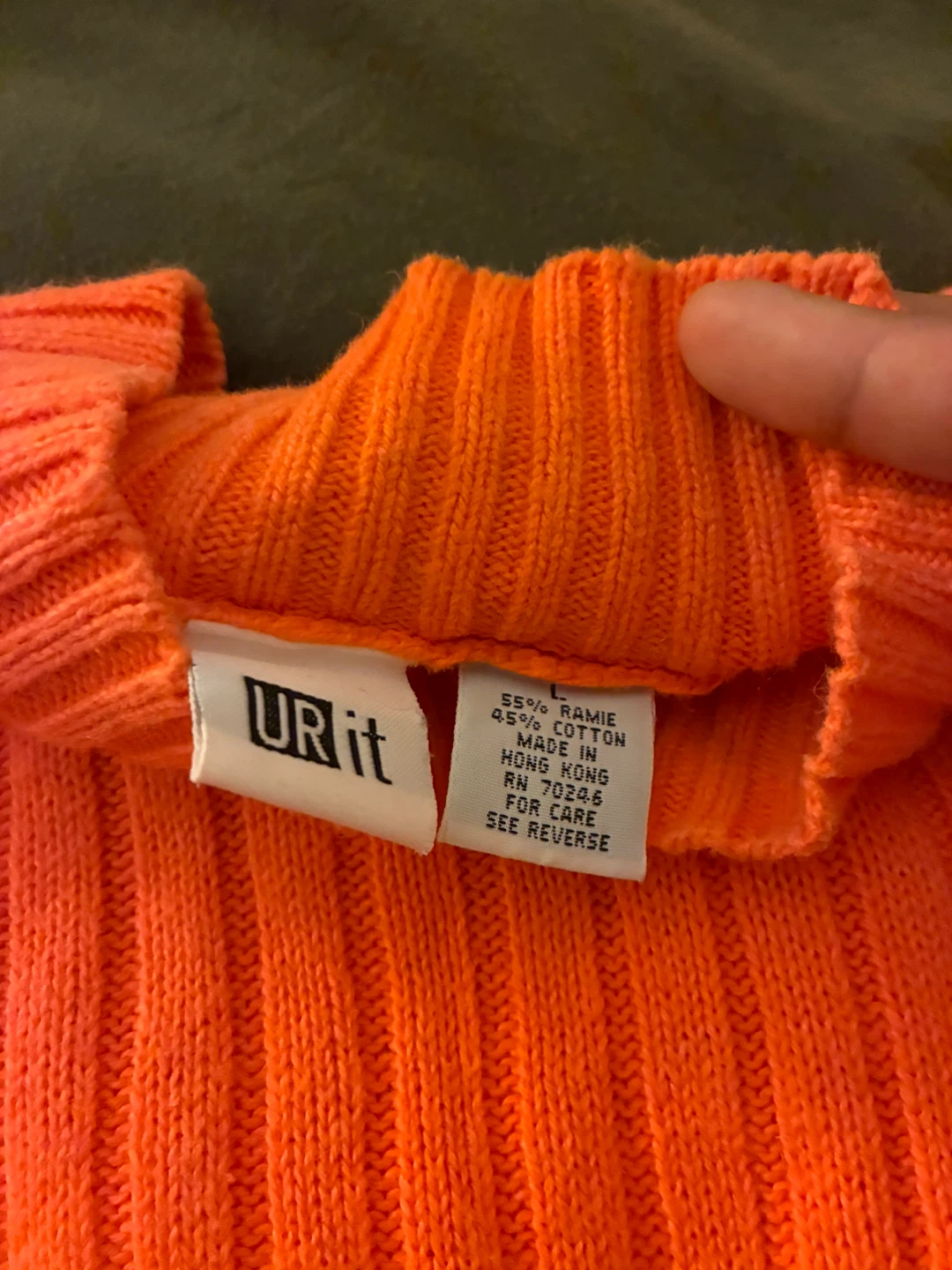 Orange Sleeveless Sweater ⚽️ - photo 2