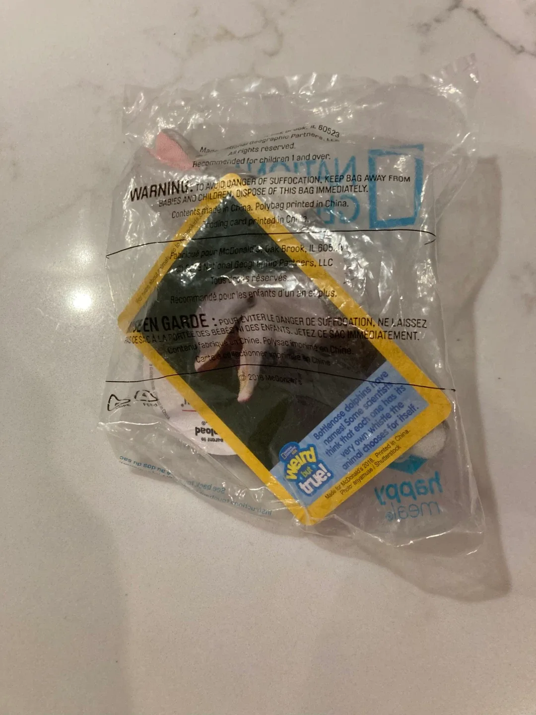⚽️ National Geographic Kids Bottlenose Dolphin Plush Toy - photo 2