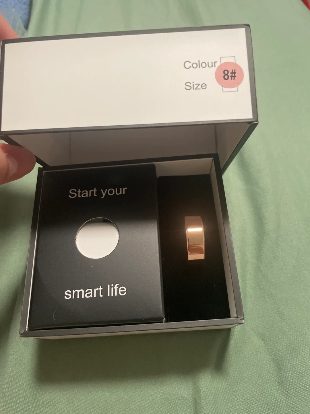 ⚽ Smart Ring Size 8 $150 OBO
