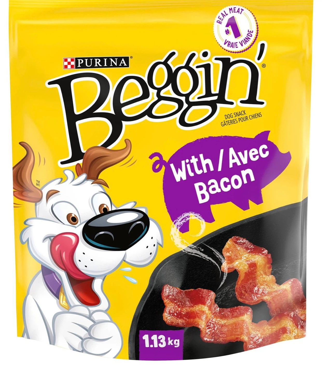 Purina Beggin' With Bacon Dog Treats ⚽
